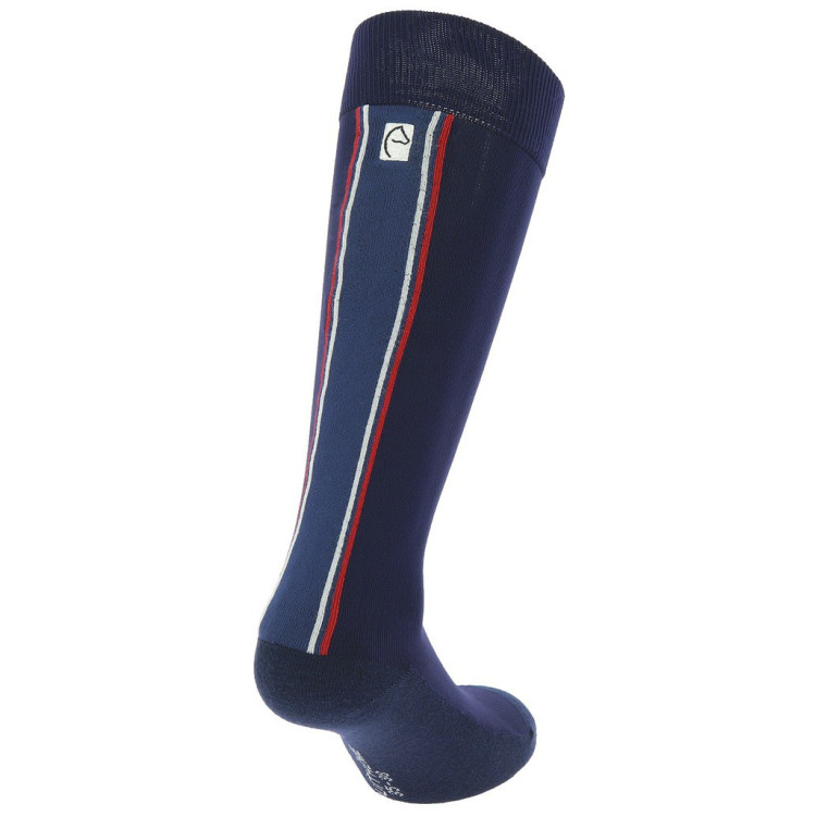 Chaussettes Equithème Classic bleu-blanc-rouge Chaussettes Equithème Classic bleu-blanc-rouge