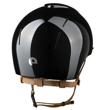 Casque Kep Smart Nova métal polish jugulaire beige