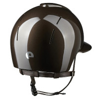Casque Kep Smart Nova métal polish marron visière polo Casque Kep Smart Nova métal polish marron visière polo
