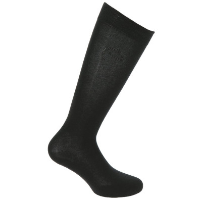 Chaussettes Equi-Theme Logo Noir