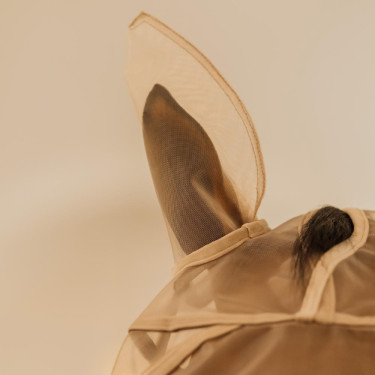 Masque anti-mouches Classic avec oreilles et couvre-nez Kentucky Beige