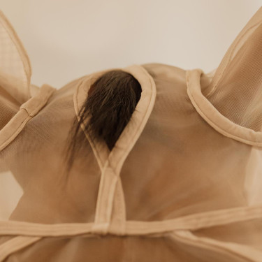 Masque anti-mouches Classic avec oreilles et couvre-nez Kentucky Beige