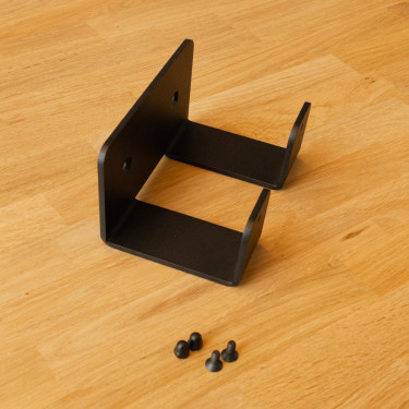 Crochet supplémentaire Grooming Deluxe porte casque Noir