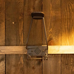 Crochet supplémentaire Grooming Deluxe porte casque Noir