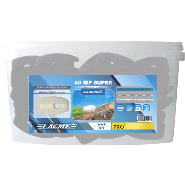 Isolateur Ief Super Lacmé d'angle et passage barrière