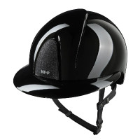 Casque Kep Smart Nova métal polish noir star visière polo