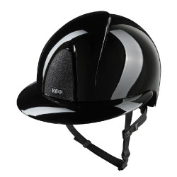 Casque Kep Smart Nova métal polish noir star visière polo