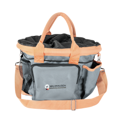 Sac de pansage Waldhausen Gris chrome / pêche