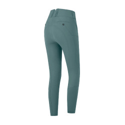 Pantalon d'équitation ELT Mathilda Glam taille haute Vert pin