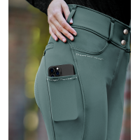 Pantalon d'équitation ELT Mathilda Glam taille haute Noir