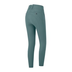 Pantalon d'équitation ELT Mathilda Glam taille haute Vert pin