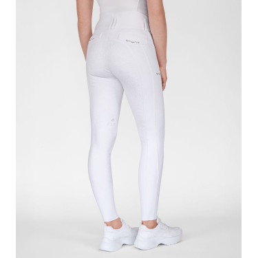 Pantalon d'équitation ELT Comfort Ride Glam femme Blanc