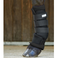 Guêtres d’écurie Waldhausen par 2 Noir / noir Guêtres d’écurie Waldhausen par 2 Noir / noir