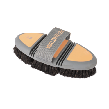 Brosse Waldhausen Flex crin de cheval Pêche Rose