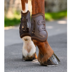 Guêtres en Memory Foam Pro Waldhausen Marron