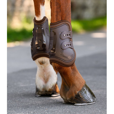 Guêtres en Memory Foam Pro Waldhausen Marron