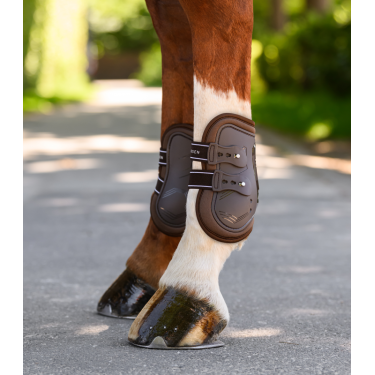 Guêtres en Memory Foam Pro Waldhausen Marron