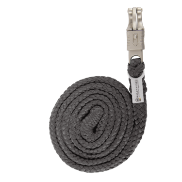 Longe de licol Waldhausen Plus mousqueton Anti-Panique Anthracite Gris