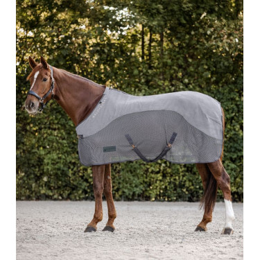 Couverture polaire anti-mouche Waldhausen Comfort Gris