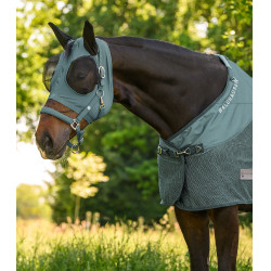 Masque anti-mouches Waldhausen Puck Vert pin