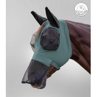 Masque anti-mouches Waldhausen Puck protection nasale Vert pin