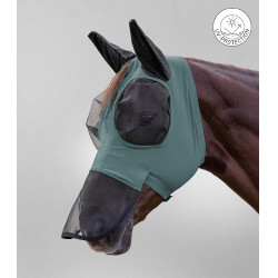 Masque anti-mouches Waldhausen Puck protection nasale Vert pin