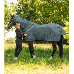 Coouvre cou anti-mouches imperméable Waldhausen Comfort Vert pin Coouvre cou anti-mouches imperméable Waldhausen Comfort Vert pin