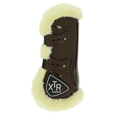 Guêtres Norton XTR à boutons mouton synthétique Guêtres Norton XTR à boutons mouton synthétique