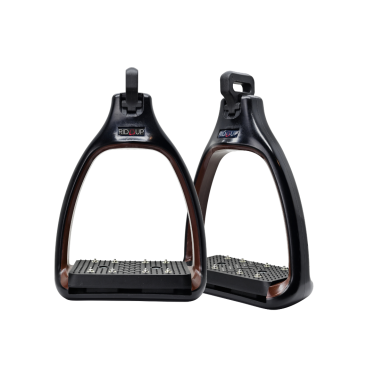 Etriers Rid'Up Plus² Classique Chocolat Marron