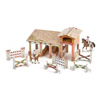 Le poney Club Papo avec 4...