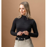 T-shirt d'entrainement Horseware AA Alize inverno femme Noir