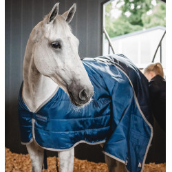 Liner Ionic Therapy Horseware 200g Bleu impérial / argent & marine
