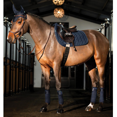 Tapis de selle Close Contact Amigo Horseware Marine Bleu marine