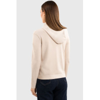 Sweat zippé maille Harcour Amelie Cacao Marron Sweat zippé maille Harcour Amelie Cacao Marron