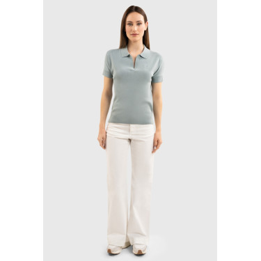 Polo Harcour Babeth femme Colibri Vert