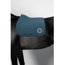 Tapis de selle Harcour Sun Paon Bleu