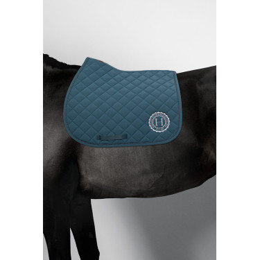 Tapis de selle Harcour Sun Paon Bleu