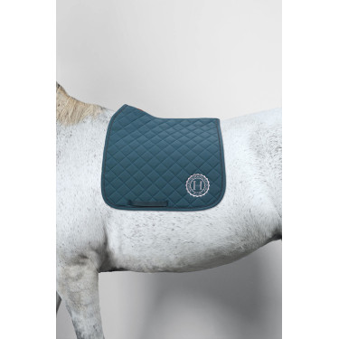 Tapis de selle Harcour Sun Paon Bleu