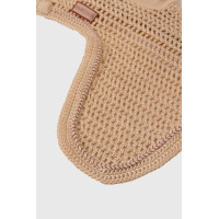 Bonnet cheval Harcour Fun Paon Bleu