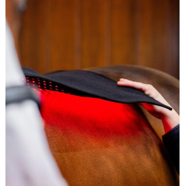 Tapis de Thérapie par Lumière Rouge LED Horseware Noir / noir