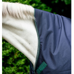 Couverture d'extérieur Rambo 1680D Wug 50g high neck Marine / vert chasseur / argent Bleu marine