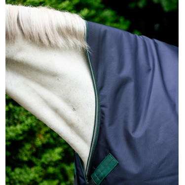 Couverture d'extérieur Rambo 1680D Wug 50g high neck Marine / vert chasseur / argent Bleu marine