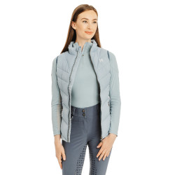Veste sans manches Horseware Stride femme Bleu chiné