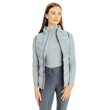 Veste sans manches Horseware Stride femme Bleu chiné