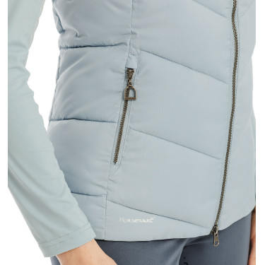 Veste sans manches Horseware Stride femme Bleu chiné