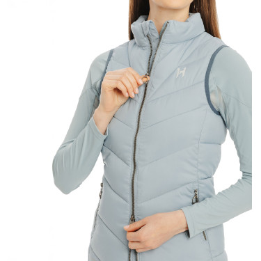 Veste sans manches Horseware Stride femme Bleu chiné