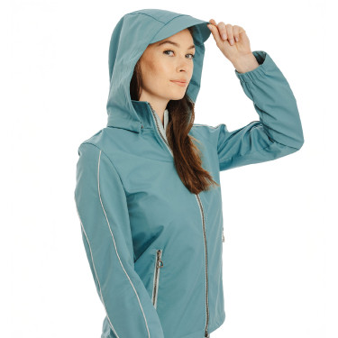 Veste imperméable Horseware Ascend femme Vert juniper