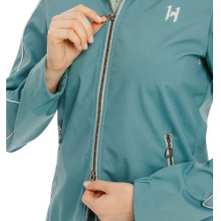 Veste imperméable Horseware Ascend femme Vert juniper
