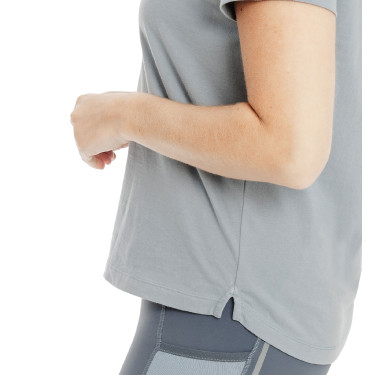 T-Shirt Horseware manches courtes Active femme Bleu chiné