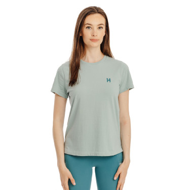 T-Shirt Horseware manches courtes Active femme Menthe douce Vert